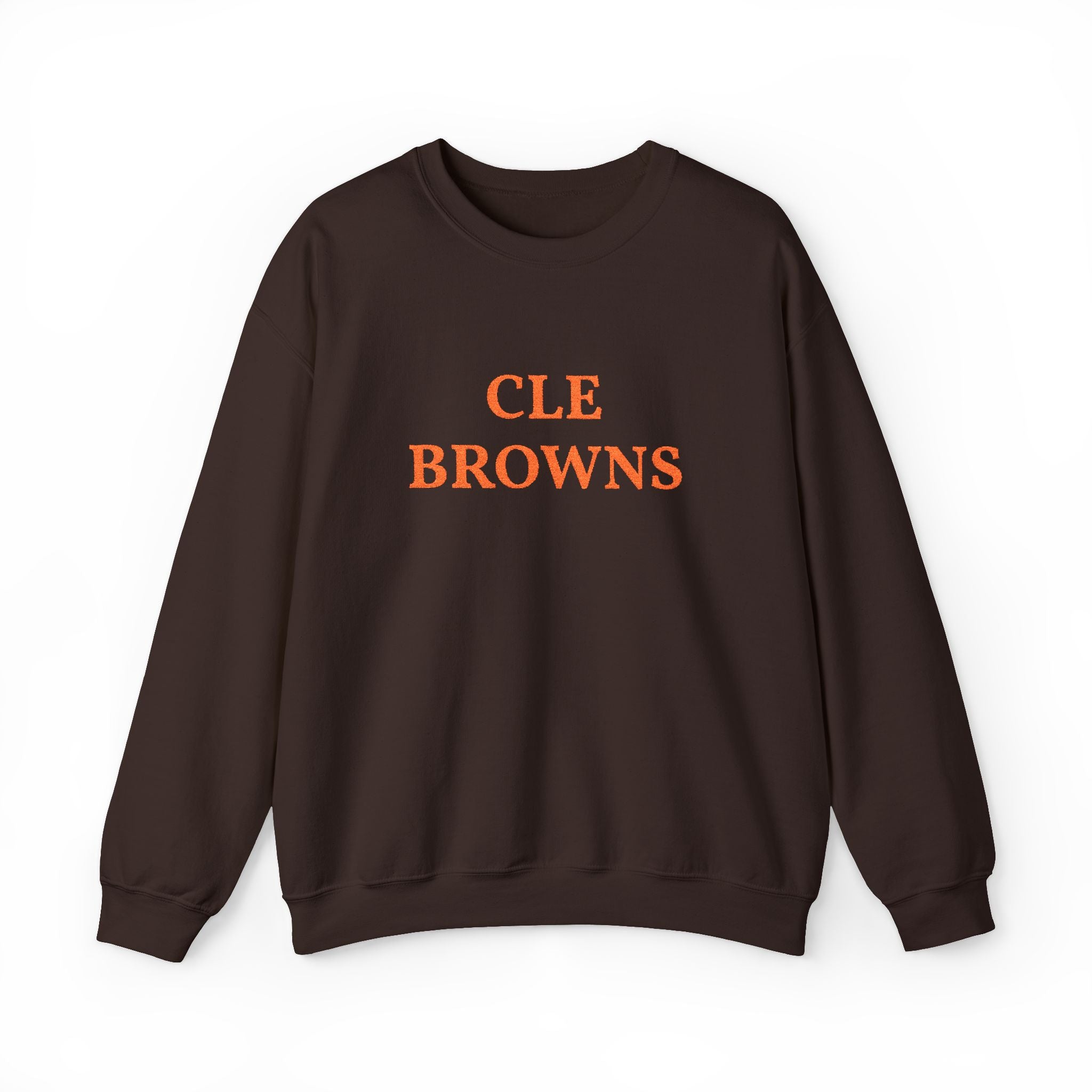 cle browns embroidered crew