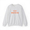 cle browns embroidered crew
