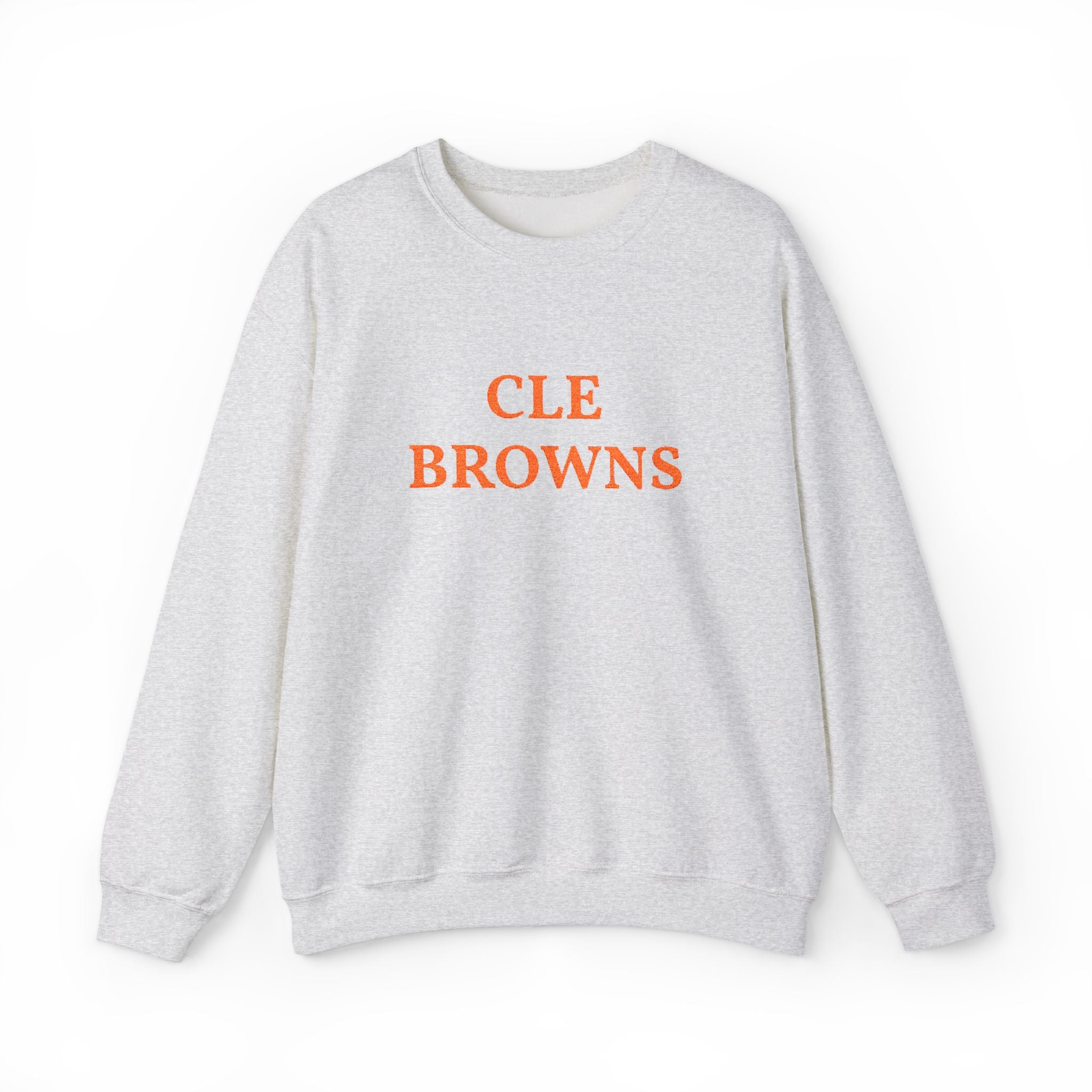 cle browns embroidered crew