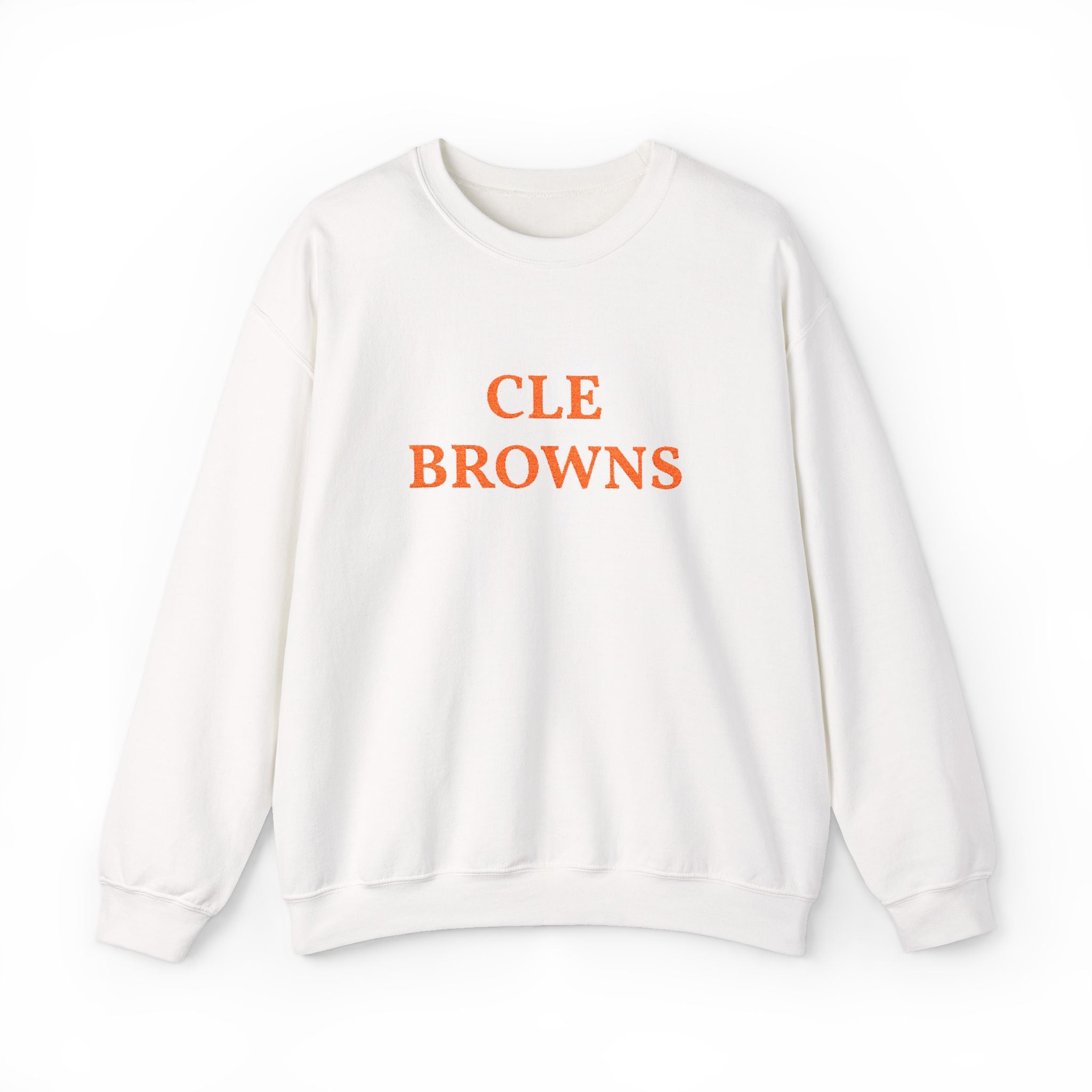 cle browns embroidered crew