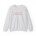 cleveland browns embroidered crew