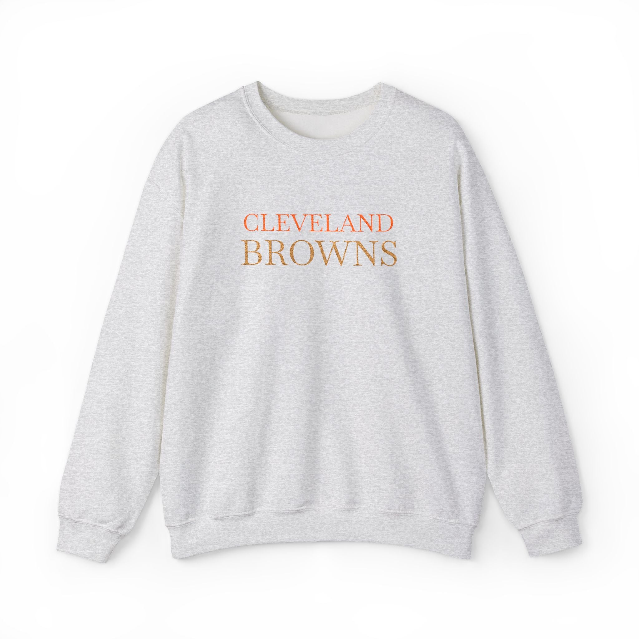 cleveland browns embroidered crew