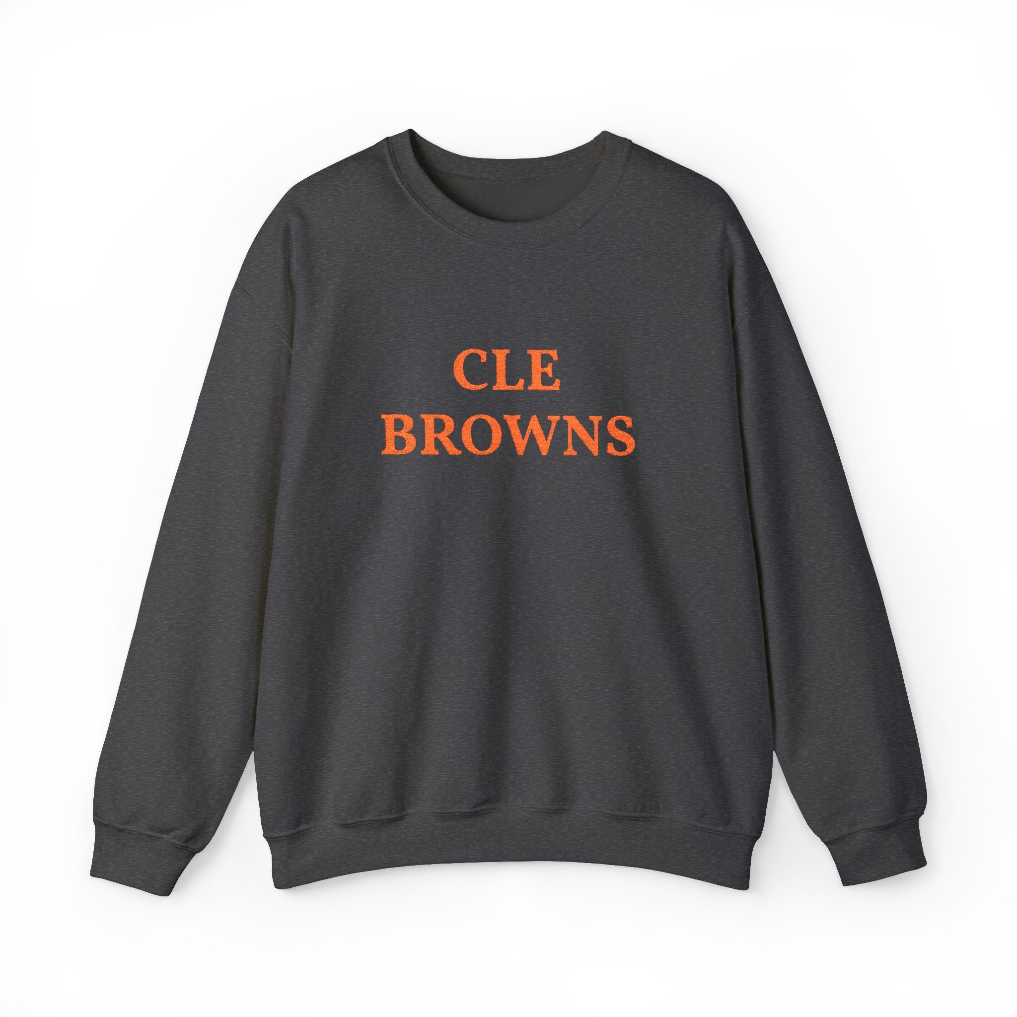 cle browns embroidered crew