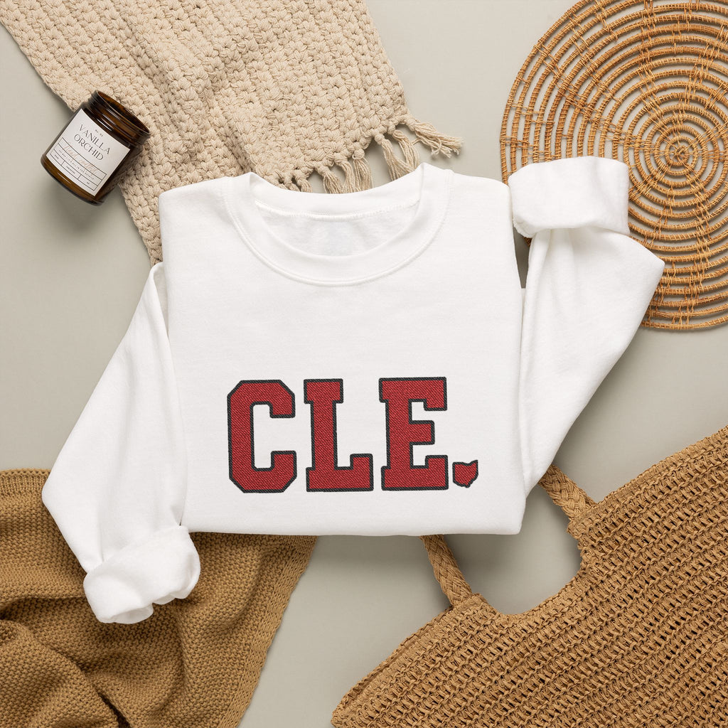 cle x oh crewneck